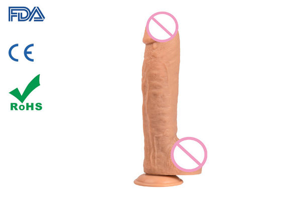 12 Inch Dildo Sex Toy Flexible Realistic PVC Dildo Big Dick Cock for Anal Vagina