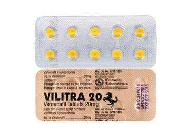Men's ED Pills PDE-5 Inhibitor Generic Levitra Vilitra 20 Mg Male Enhancement Medicines