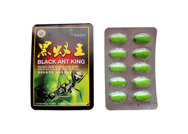 Rey negro Natural Herbal Enhancement Pills 3800mg de la hormiga por cápsula